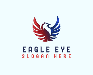 Wing American Eagle logo design