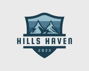 Outdoor Mountain Summit logo design