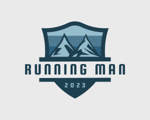 Alpine - Outdoor Mountain Summit logo design