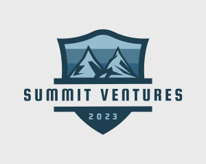 Outdoor Mountain Summit logo design