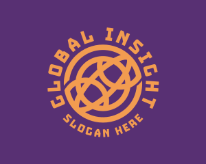 Technology Globe Planet Logo