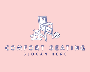 Baby Chair Furniture logo design