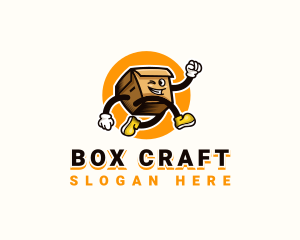 Packaging - Logistics Box Express logo design