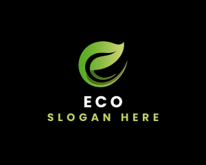 Eco Leaf Herbal logo design