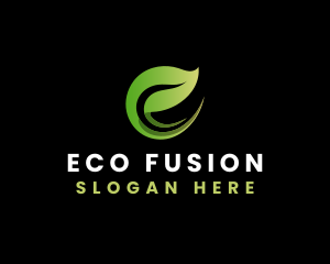 Eco Leaf Herbal logo design