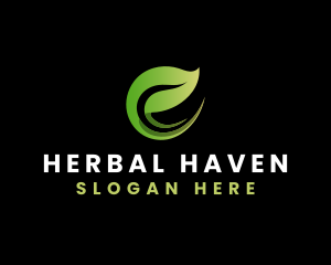 Herbal - Eco Leaf Herbal logo design