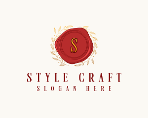 Craft Wax Seal logo design