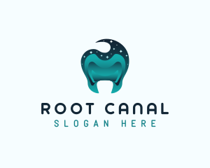 Endodontist - Dental Tooth Orthodontist logo design