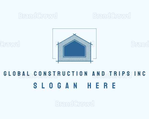 Building Structure Property Logo