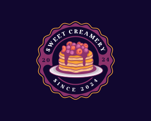 Sweet Buckwheat Pancake logo design