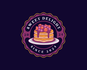 Sweet Buckwheat Pancake logo design