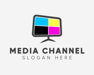 Channel - Television Color Display logo design