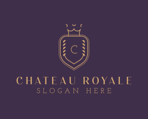 Shield Royal University logo design