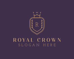 Shield Royal University logo design