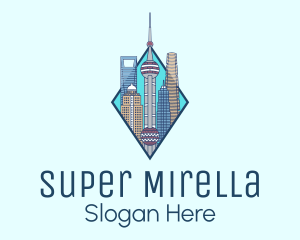 Shanghai City Metropolis Logo