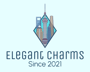 Shanghai City Metropolis logo design