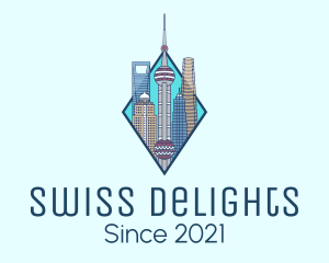 Shanghai City Metropolis logo design