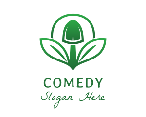 Gardener - Trowel Lawn Care logo design