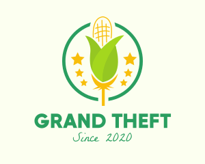 Organic - Organic Corn Farm logo design