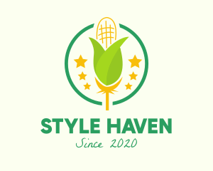 Farming - Organic Corn Farm logo design