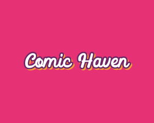 Comics - Playful Pop Art Cursive logo design