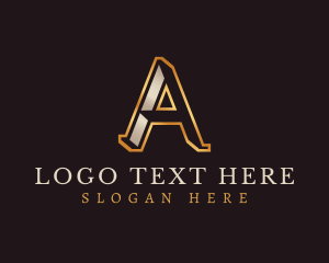 Builder - Premium Startup Letter A logo design