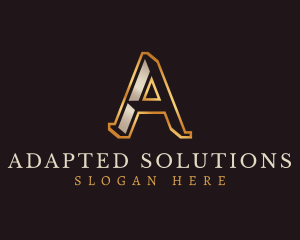 Premium Startup Letter A logo design