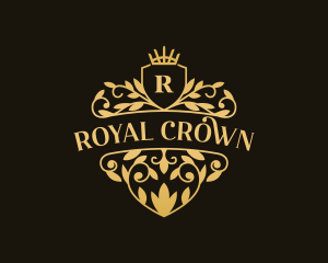 Royal Crown Shield logo design