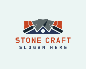 Masonry - Brick Trowel Masonry logo design