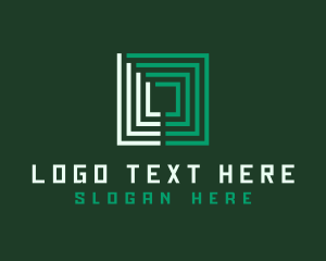 Advisory - Generic Square Technology logo design