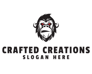 Custom - Angry Gorilla Ape logo design