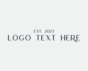 Glamorous - Elegant Stylist Brand logo design