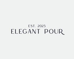 Elegant Stylist Brand logo design