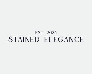 Elegant Stylist Brand logo design