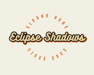 Shadow - Quirky Shadow Apparel logo design