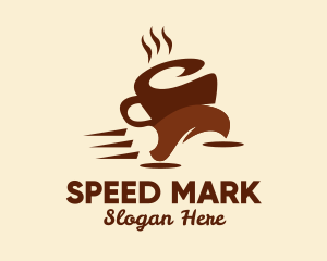 Coffee Cup Run logo design