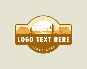 Sand - Adventure Desert Outback logo design
