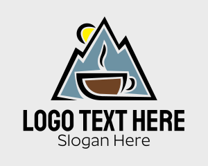 Scene - Outdoor Mountain Cafe logo design