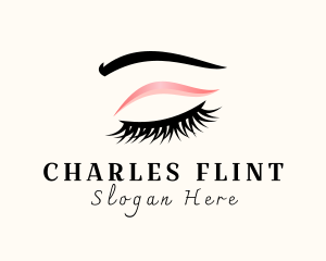 Beauty Eyelash Cosmetics logo design