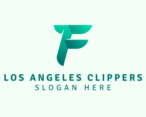 Modern Business Letter F Logo