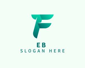 Professional - Modern Business Letter F logo design