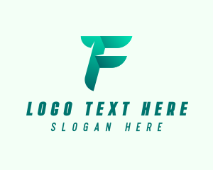 Consultant - Modern Business Letter F logo design