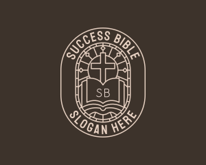 Bible - Bible Cross Religion logo design