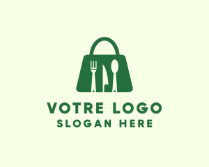 Meal - Cutlery Bag Diner logo design