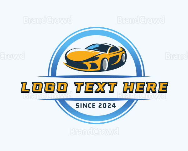 Automotive Racing Car Logo