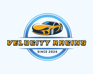 Automotive Racing Car logo design