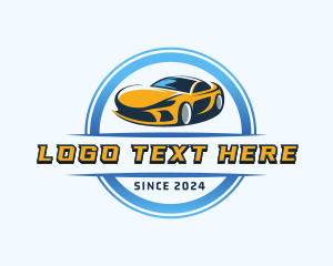 Car - Automotive Racing Car logo design