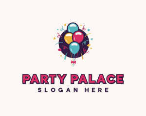 Birthday - Birthday Balloon Confetti logo design