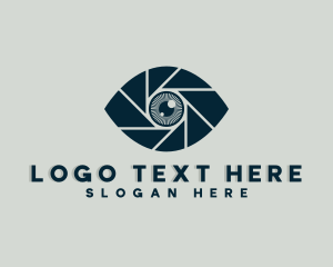 Sight - Eye Shutter Lens logo design
