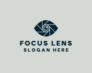 Eye Shutter Lens logo design